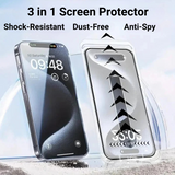 3-in-1 Smartphone Screen Protector (iPhone and Samsung)